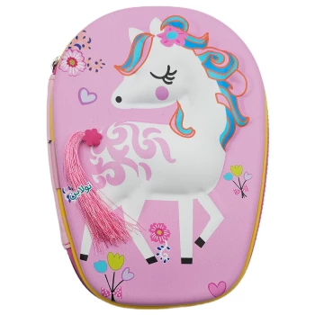 جامدادی کتابی برجسته سایز بزرگ طرح اسب خوشحال Happy Horse لایت استار