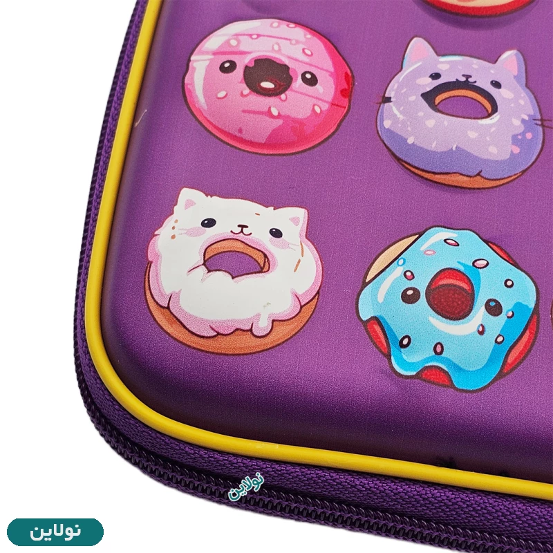 قیمت و خرید جامدادی کتابی برجسته سایز بزرگ طرح دونات Lovely Donut لایت استار | نولاین قیمت و خرید جامدادی کتابی برجسته سایز بزرگ طرح دونات Lovely Donut لایت استار | نولاین