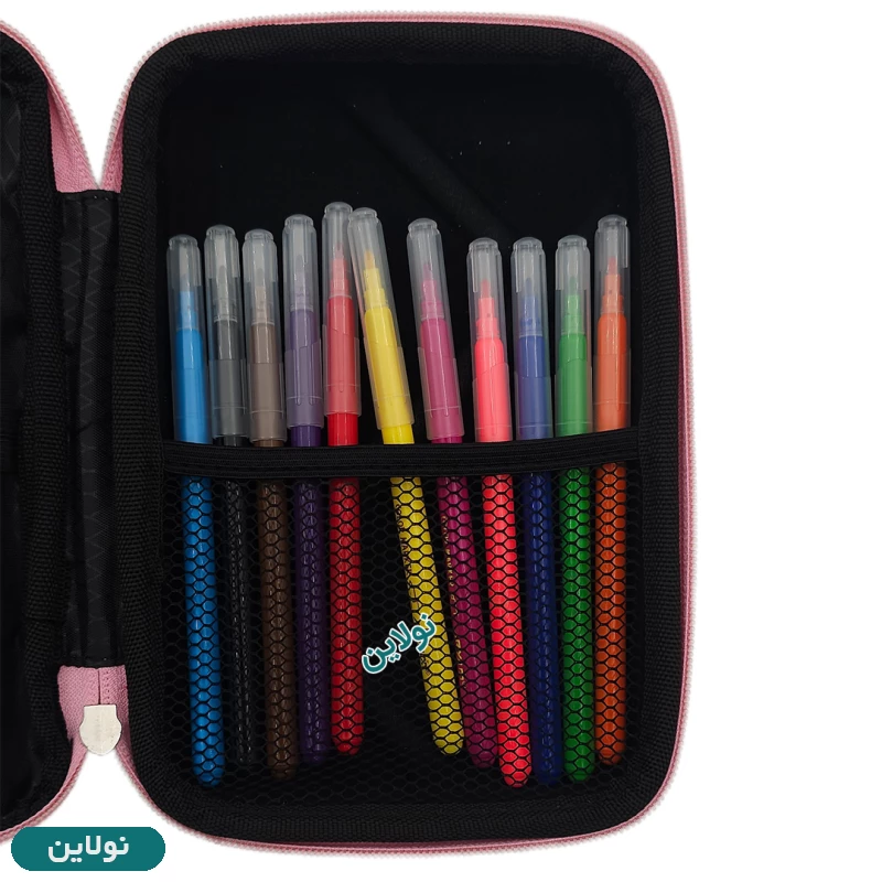 قیمت و خرید جامدادی کتابی 2 زیپ برجسته سایز بزرگ طرح لبوبو Labubu لایت استار | نولاین قیمت و خرید جامدادی کتابی 2 زیپ برجسته سایز بزرگ طرح لبوبو Labubu لایت استار | نولاین