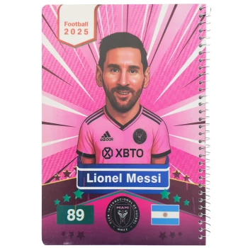 دفتر مشق تک خط 50 برگ سیمی طرح مسی ارس Aras | نولاین