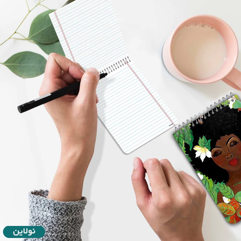 قیمت و خرید دفترچه یادداشت سیمی مستر راد طرح ملکه تاریکی مسردس کد 1804 | نولاین