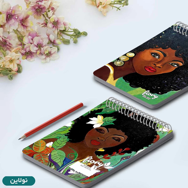 قیمت و خرید دفترچه یادداشت سیمی مستر راد طرح ملکه تاریکی مسردس کد 1804 | نولاین