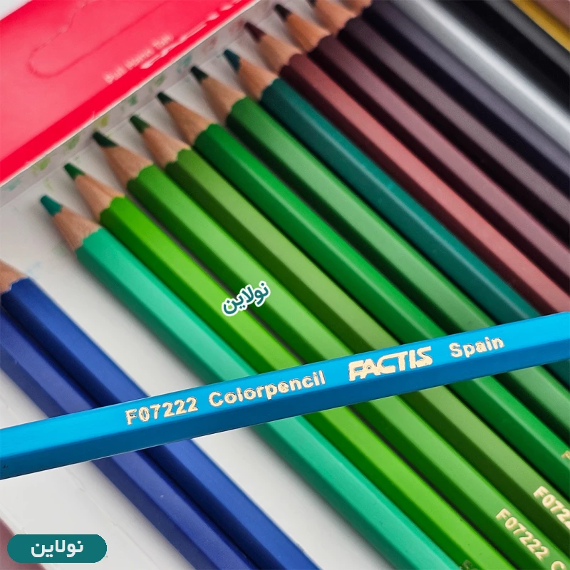 قیمت و خرید مداد رنگی 36 رنگ فکتیس جعبه مقوایی | نولاین