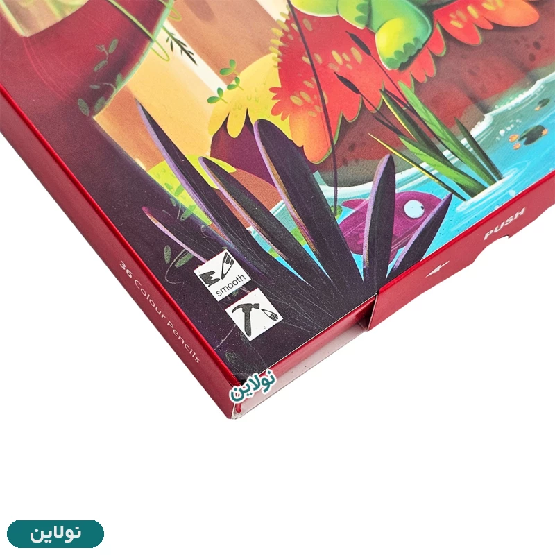 قیمت و خرید مداد رنگی 36 رنگ فکتیس جعبه مقوایی | نولاین