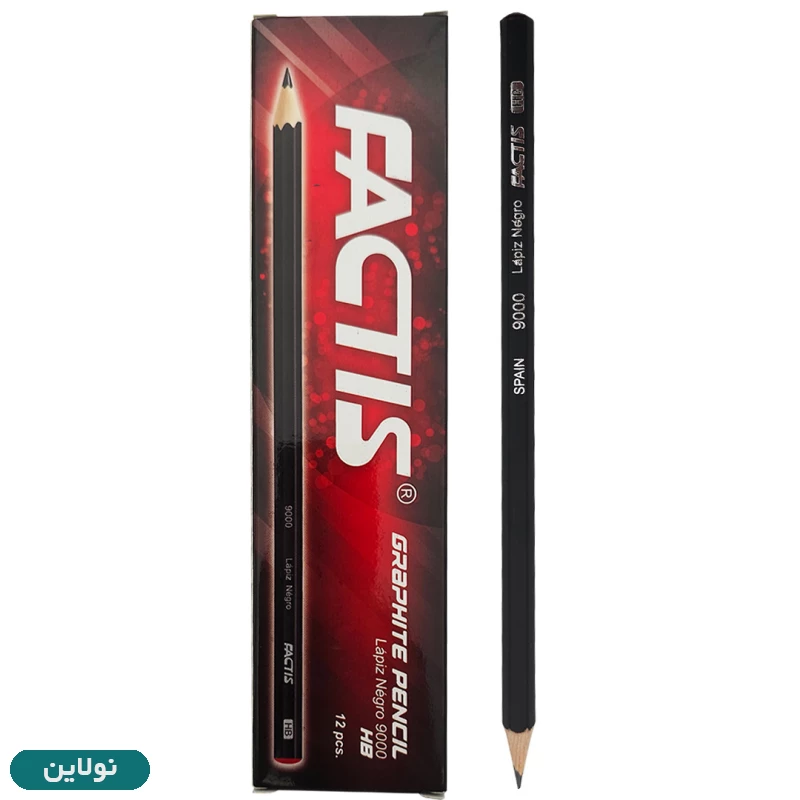 قیمت و خرید مداد مشکی فکتیس مدل نگرو بسته 12 عددی Lapiz Negro 9000 | نولاین