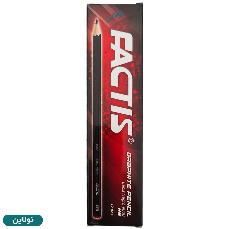 قیمت و خرید مداد مشکی فکتیس مدل نگرو بسته 12 عددی Lapiz Negro 9000 | نولاین