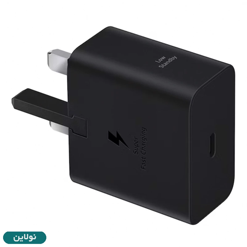 قیمت و خرید شارژر دیواری سامسونگ 25 وات مدل 3 پین مدل SAMSUNG 25W TA800 سامسونگ | نولاین