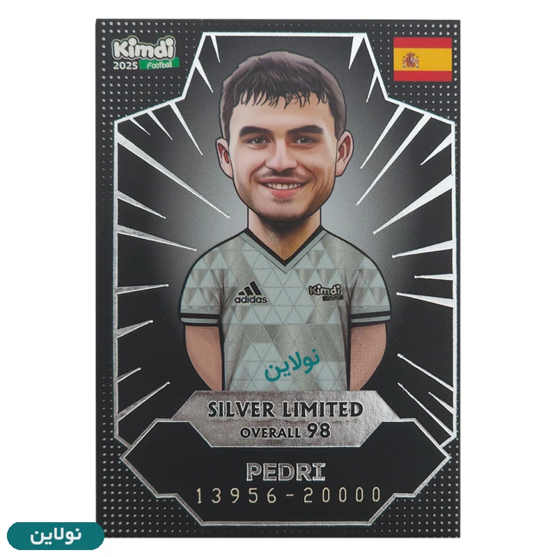 قیمت و خرید کارت بازی تکی کیمدی سری سیلور لیمیتد پدری 2025 Silver limited | نولاین