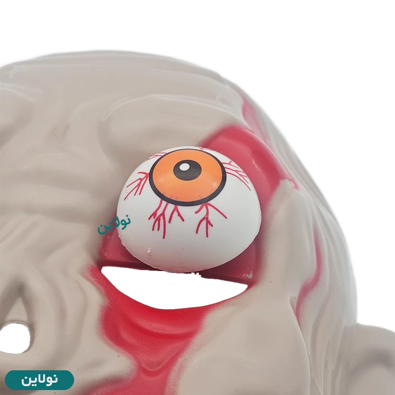 قیمت و خرید ماسک نقش آفرینی مدل خوک زامبی چشم فنری | نولاین