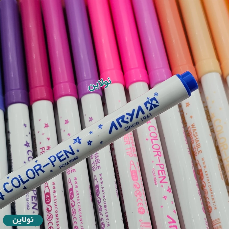 قیمت و خرید ماژیک نقاشی 64 رنگ آریا کد 9085 | نولاین