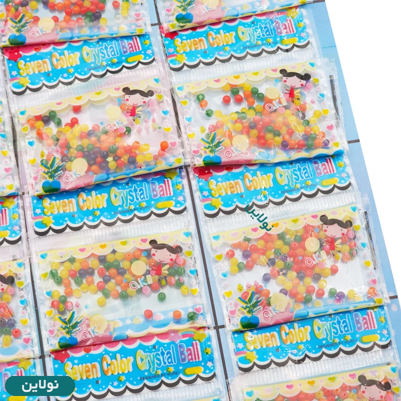 قیمت و خرید خاک ژله ای رنگی بسته 20 عددی مدل Seven Color | نولاین