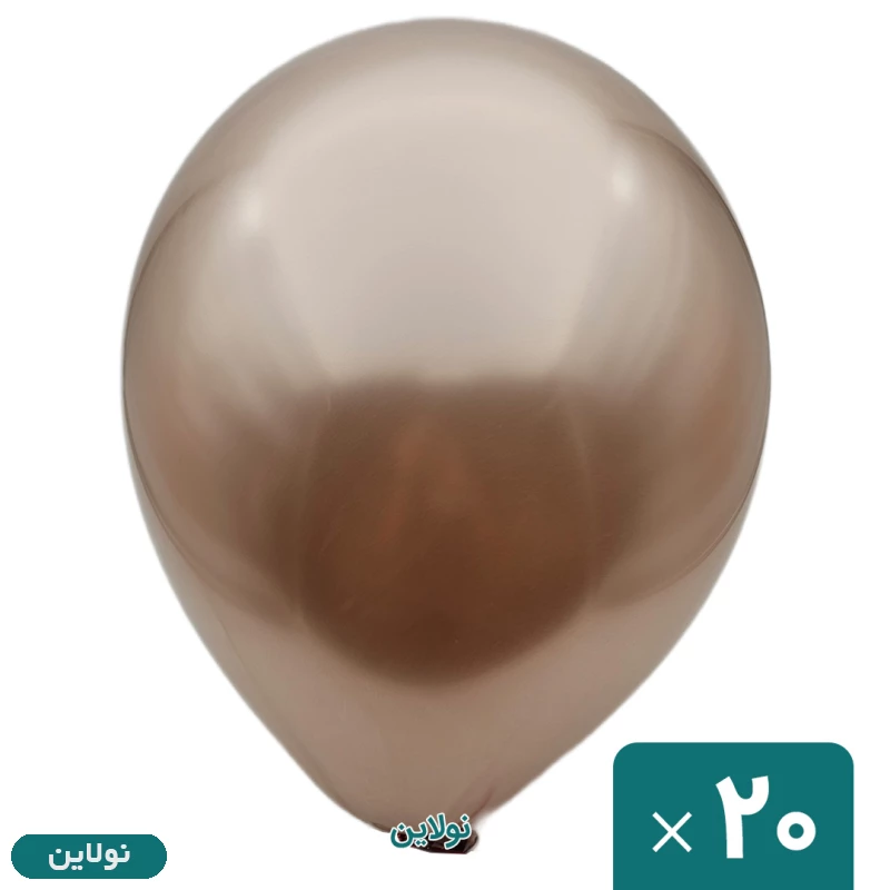 قیمت و خرید بادکنک کروم بسته 20 عددی سایز 12 اینچ | نولاین