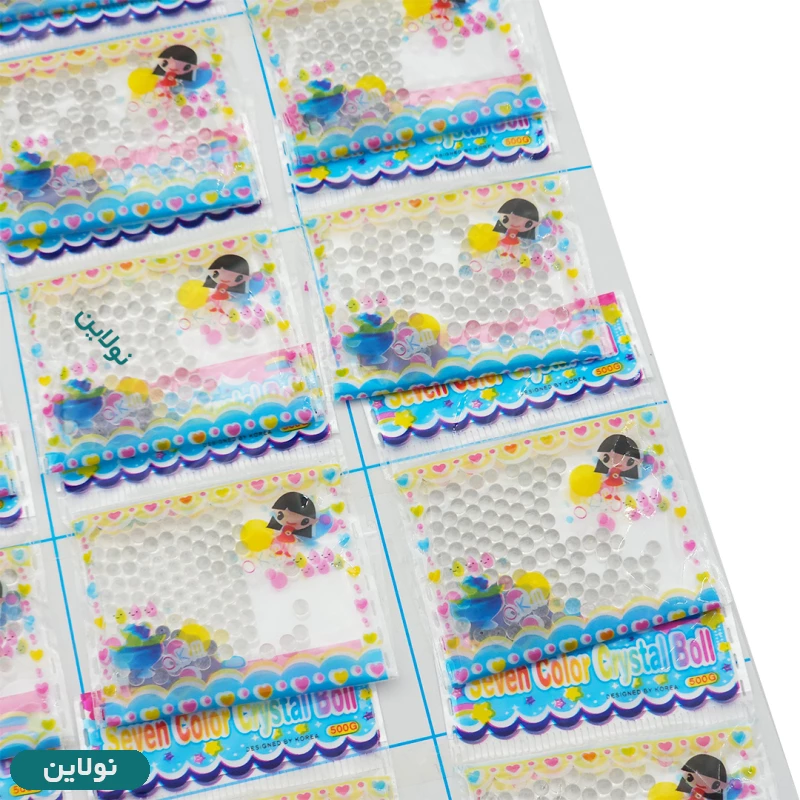قیمت و خرید خاک ژله ای بی رنگ بسته 20 عددی مدل Seven Color | نولاین