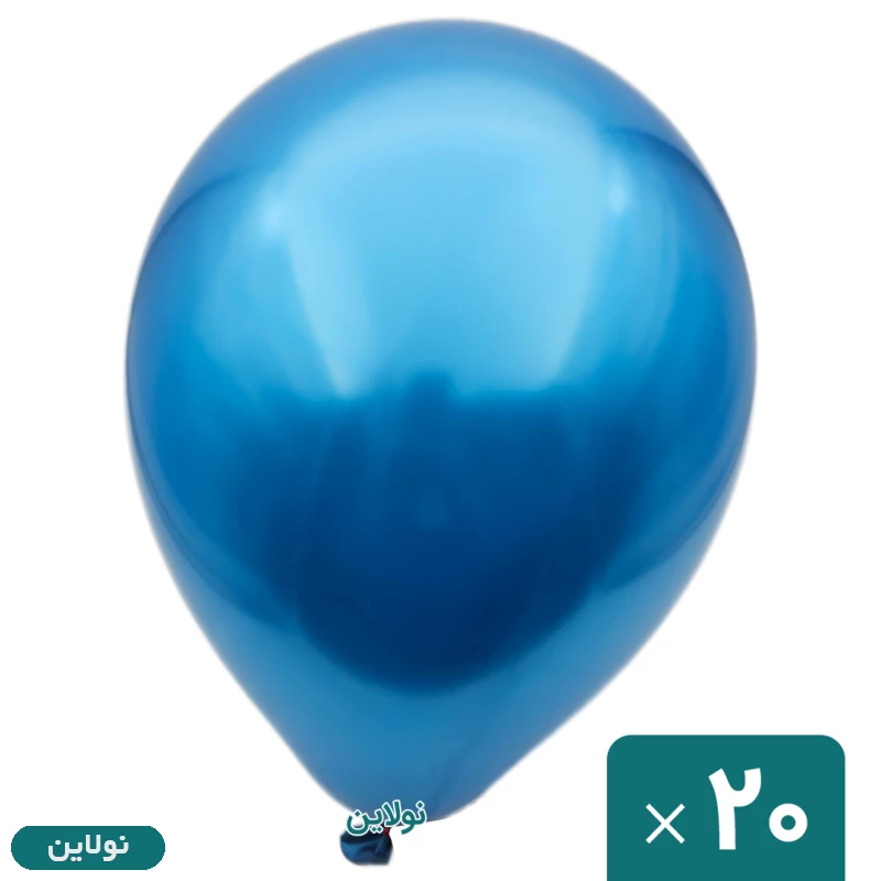 قیمت و خرید بادکنک کروم بسته 20 عددی سایز 12 اینچ | نولاین