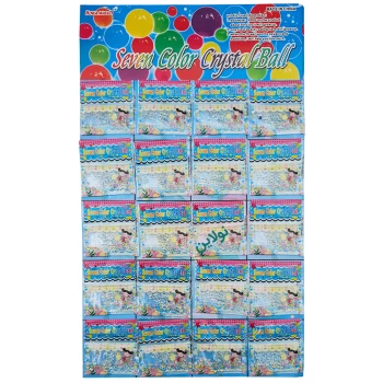 خاک ژله ای بی رنگ بسته 20 عددی مدل Seven Color | نولاین