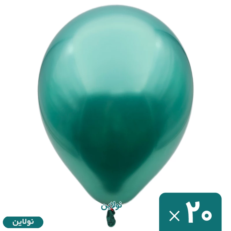 قیمت و خرید بادکنک کروم بسته 20 عددی سایز 12 اینچ | نولاین
