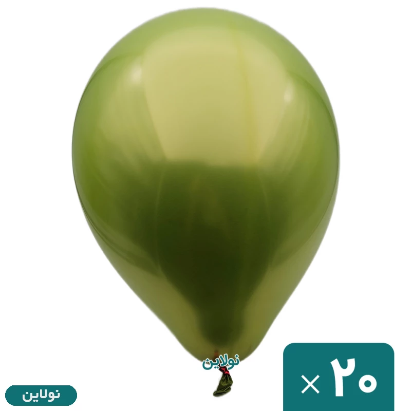 قیمت و خرید بادکنک کروم بسته 20 عددی سایز 12 اینچ | نولاین