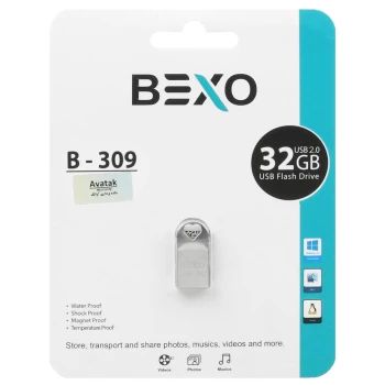 فلش مموری بکسو ظرفیت 32 گیگابایت مدل B-309 USB2.0 | نولاین