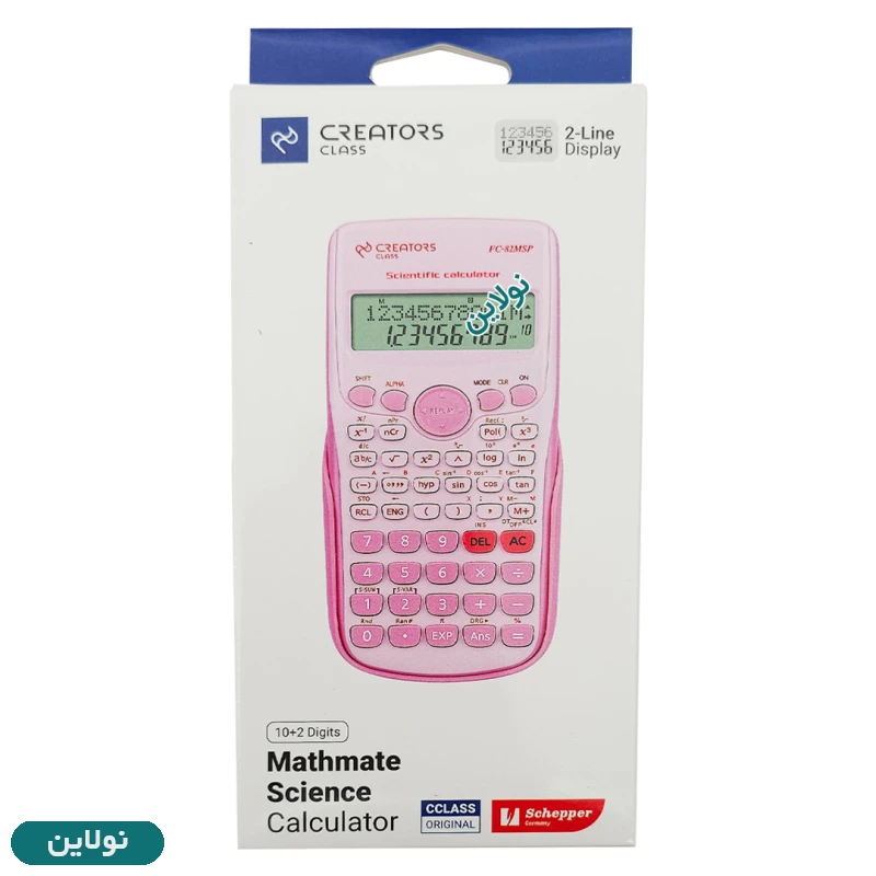 قیمت و خرید ماشین حساب مهندسی سی کلاس 12 رقمی مدل Mathmate Science کد FC82MSP | نولاین قیمت و خرید ماشین حساب مهندسی سی کلاس 12 رقمی مدل Mathmate Science کد FC82MSP | نولاین