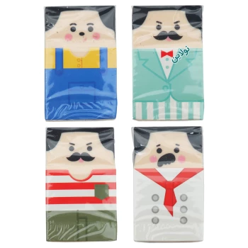 پاک کن کچل شو طرح خدمه کشتی بسته 4 عددی Tochain کد E2262 | نولاین