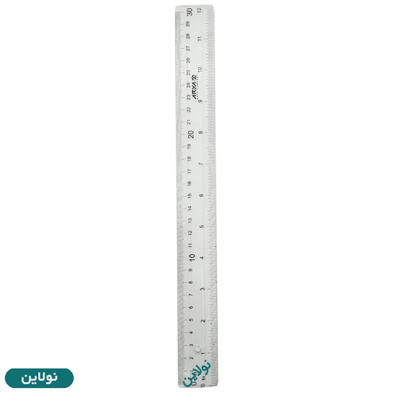 قیمت و خرید خط کش ساده 30 سانتی متری آریا کد 8031 | نولاین