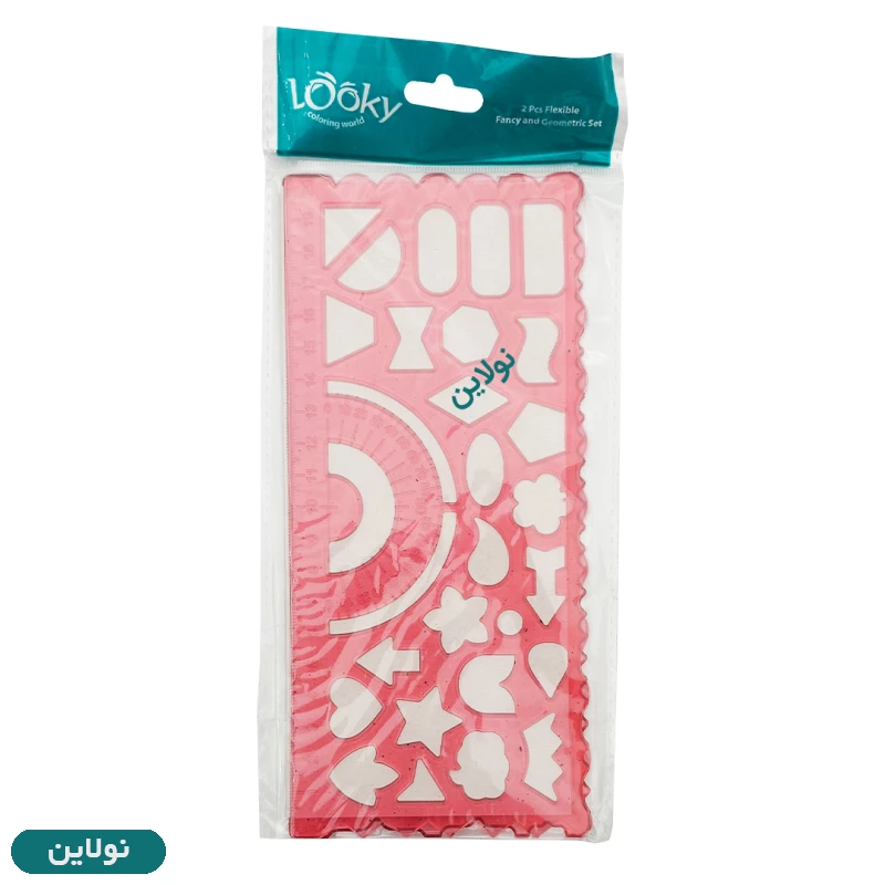 قیمت و خرید خط کش ژله ای شابلون دار 20 سانتی متری دوقلو لوکی کد 9603 | نولاین قیمت و خرید خط کش ژله ای شابلون دار 20 سانتی متری دوقلو لوکی کد 9603 | نولاین