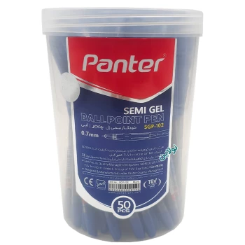 خودکار سمی ژل پنتر semi gel ضخامت 0.7 میلی متری بسته 50 عددی کد SPG-102 | نولاین