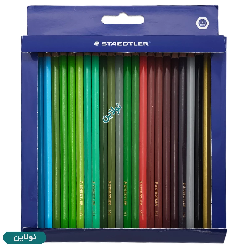 قیمت و خرید مداد رنگی 48 رنگ استدلر جعبه مقوایی کد 143C48LJ | نولاین