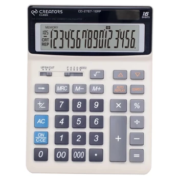 ماشین حساب رومیزی سی کلاس 16 رقمی مدل Office 16 Pro کد CD-2767-16RP | نولاین