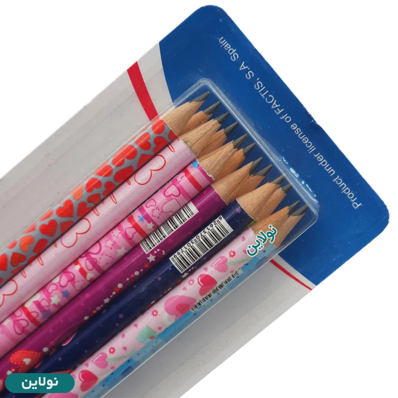 قیمت و خرید مداد مشکی فکتیس طرح فانتزی بسته 12 عددی | نولاین