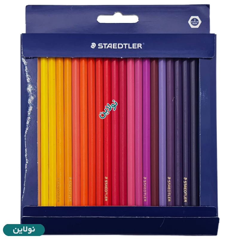قیمت و خرید مداد رنگی 48 رنگ استدلر جعبه مقوایی کد 143C48LJ | نولاین