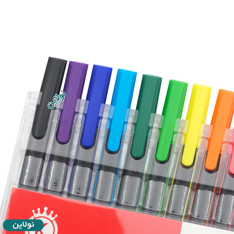 قیمت و خرید روان نویس نوک نمدی 12 رنگ کایزر ضخامت 0.4 میلی متری کد Sk808 | نولاین