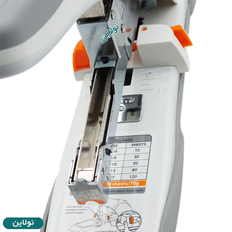 قیمت و خرید دستگاه منگنه صحافی دلی مدل Heavy Duty Stapler Pro کد 0486 | نولاین