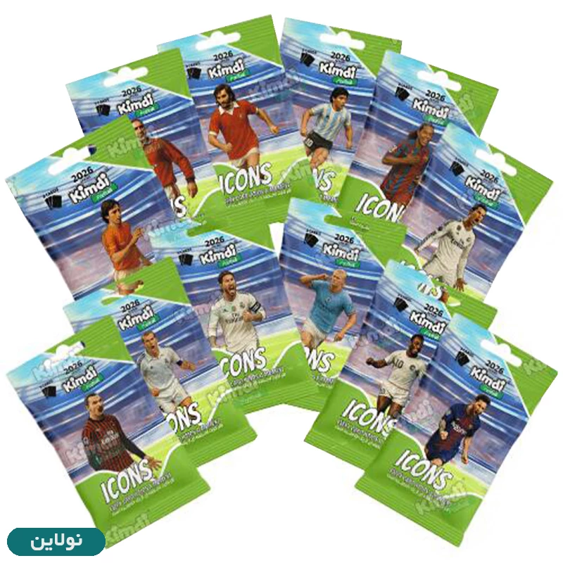 قیمت و خرید کارت بازی کیمدی سری آیکونز icons 2026 بسته 12 عددی | نولاین