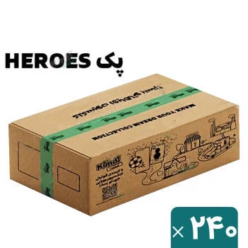 کارت بازی کیمدی سری هیروز Heros 2026 کارتن 240 عددی | نولاین