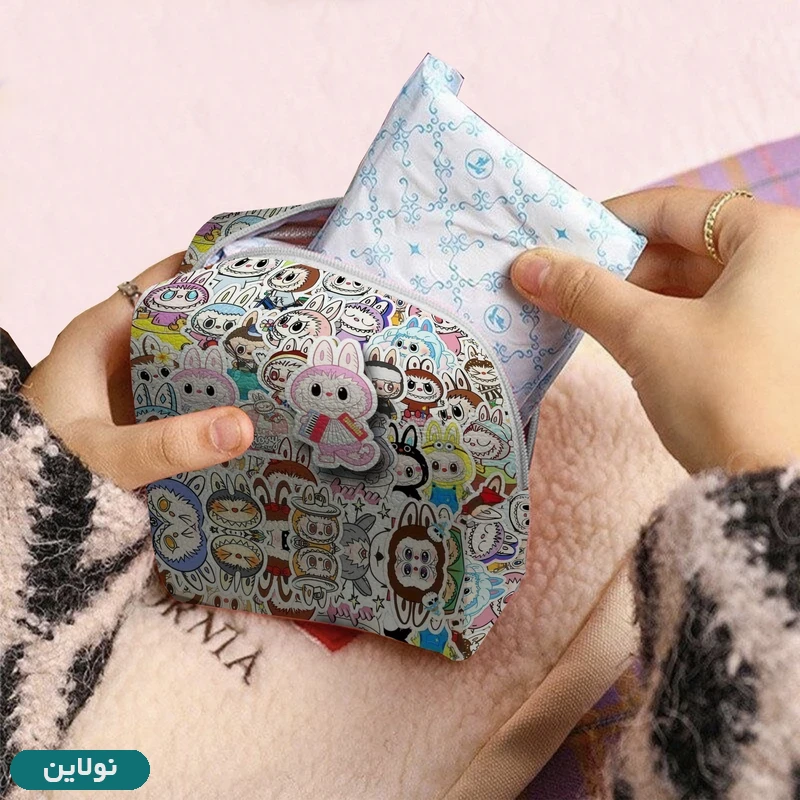 قیمت و خرید کیف نوار بهداشتی فیوری مستر راد طرح لبوبو کد 2860 | نولاین