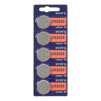 باتری سکه ای سونی مدل CR2025 بسته 5 عددی | نولاین