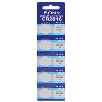 باتری سکه ای سونی مدل CR2016 بسته 5 عددی | نولاین