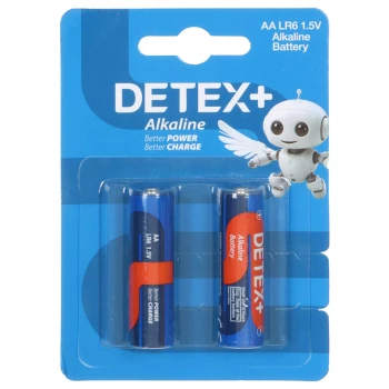 باتری قلم دیتکس پلاس مدل Alkaline AA LR6 1.5V بسته 2 عددی | نولاین