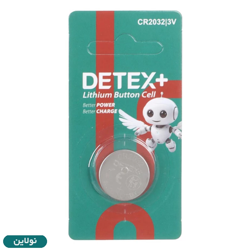قیمت و خرید باتری سکه ای دیتکس پلاس مدل CR2032 بسته 1 عددی | نولاین
