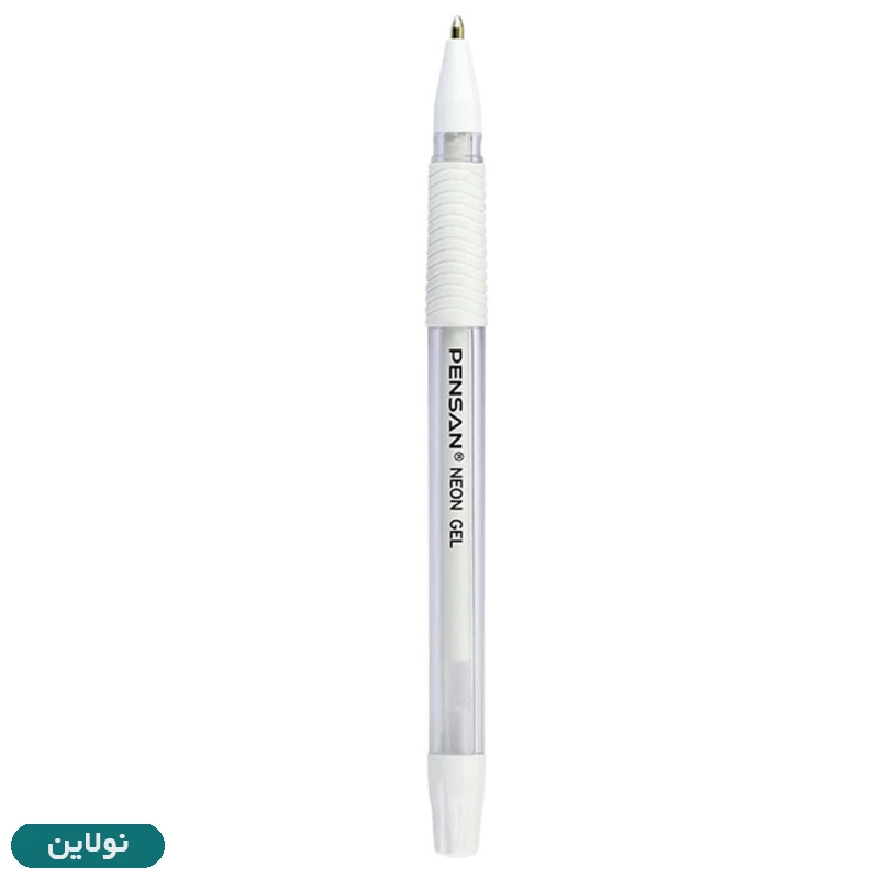 قیمت و خرید روان نویس سفید پنسان ضخامت 1 میلی متری مدل Neon Gel | نولاین