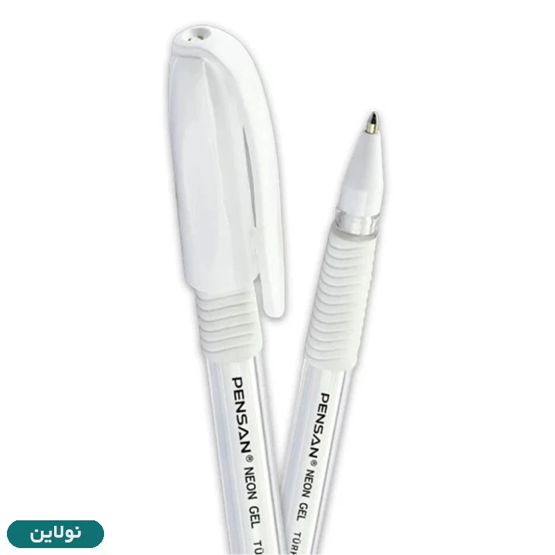 قیمت و خرید روان نویس سفید پنسان ضخامت 1 میلی متری مدل Neon Gel | نولاین
