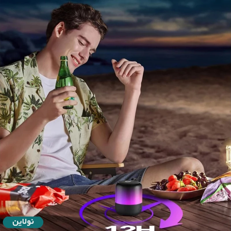 قیمت و خرید اسپیکر بلوتوثی قابل حمل انکر Soundcore Glow Mini مدل A3136 | نولاین