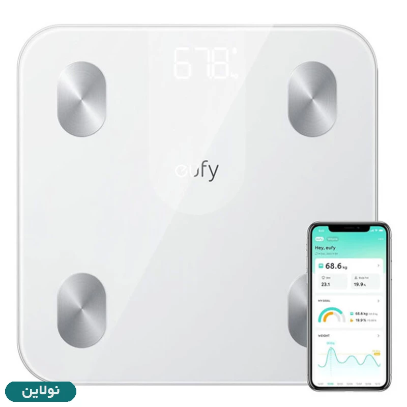 قیمت و خرید ترازو هوشمند انکر Eufy Smart Scales A1 مدل T9120 | نولاین
