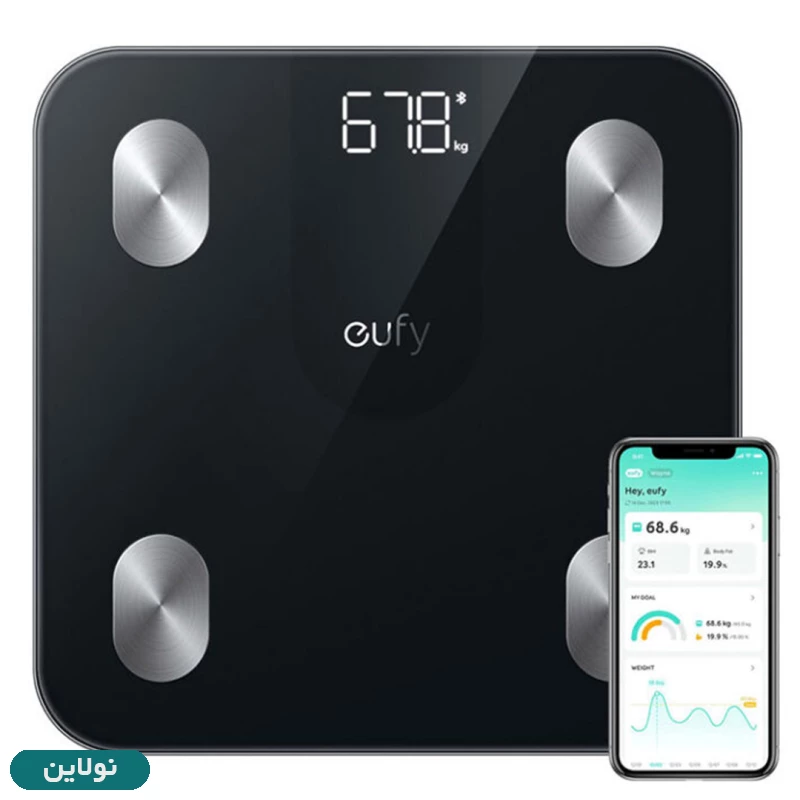 قیمت و خرید ترازو هوشمند انکر Eufy Smart Scales A1 مدل T9120 | نولاین