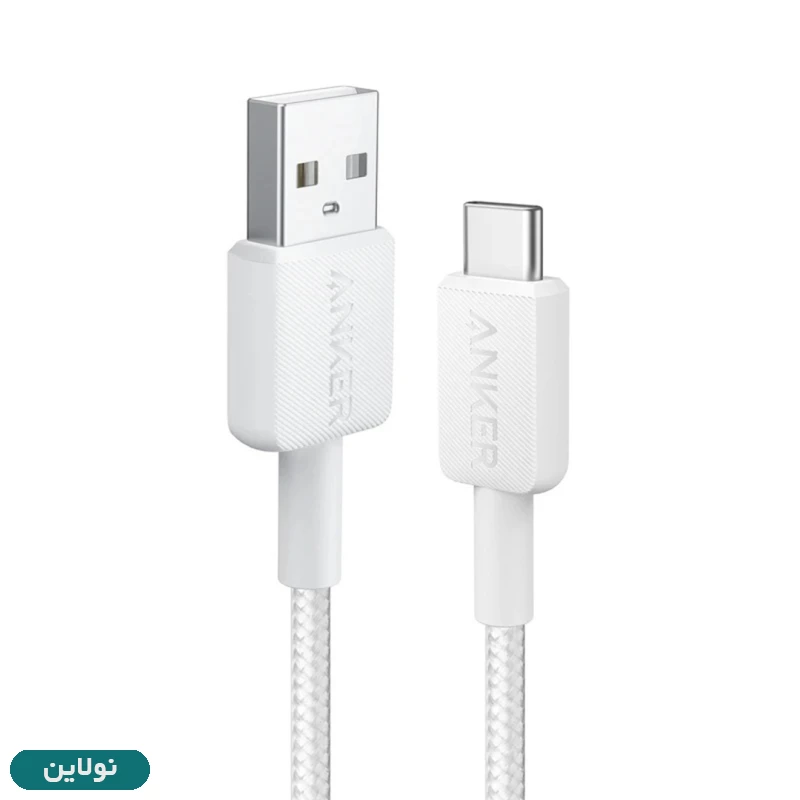 قیمت و خرید کابل شارژ type-c انکر مدل A81H5 طول 0.9 متر | نولاین