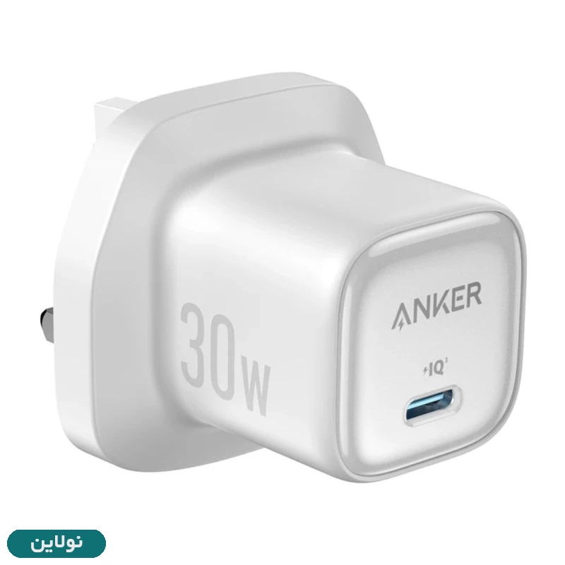 قیمت و خرید شارژر دیواری انکر 30  وات مدل Zolo 30W A26980 | نولاین