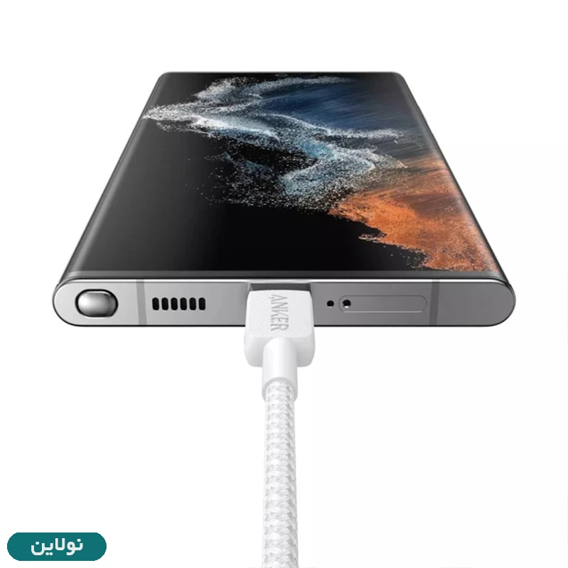 قیمت و خرید کابل شارژ type-c انکر مدل A81H5 طول 0.9 متر | نولاین