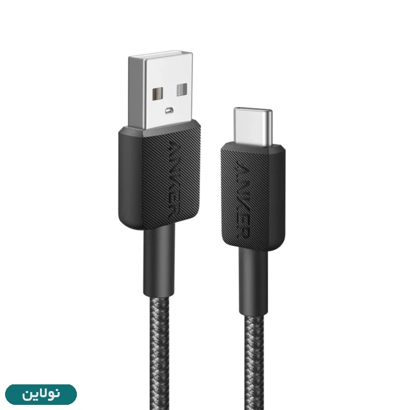 قیمت و خرید کابل شارژ type-c انکر مدل A81H5 طول 0.9 متر | نولاین