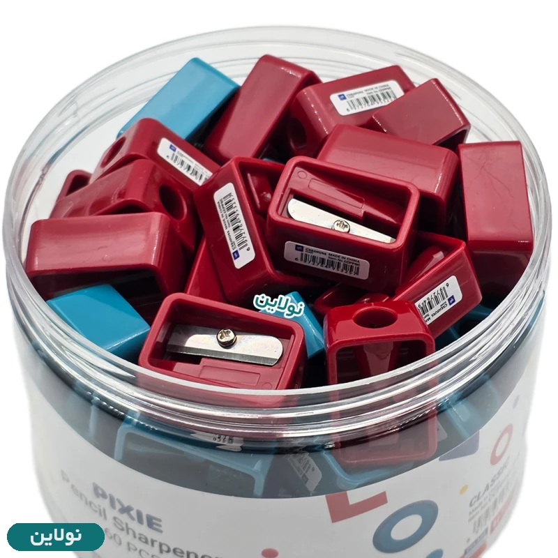 قیمت و خرید تراش ساده سی کلاس مدل پیکسل pixle اداری بسته 4 عددی کد CCPPSC | نولاین